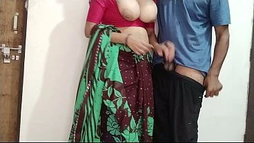 Desi Maid Suck Saab Ji Lund in Morning Later Ride Her Cock, Real Hindi Audio Sex