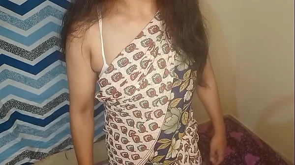 Desi saree wear fuck costumer clear Hindi audio