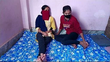 दोस्त की गर्लफ्रेंड के साथ फ्रेंड की चुदाई किया रियल थ्रीसम पोर्न हिंदी में