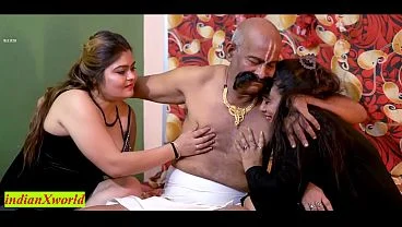 Forest Old Babu Romantic Fantasy Sex with Two Beautiful! Webseries sex