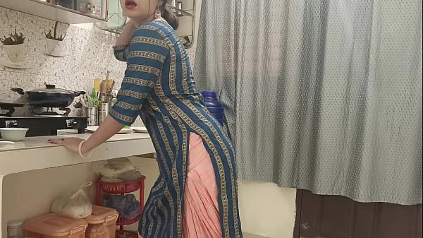 Indian wife cheats on husband with step-brother sex sandal kamasutra desi chudai POV Indian in kitchen hindi audio