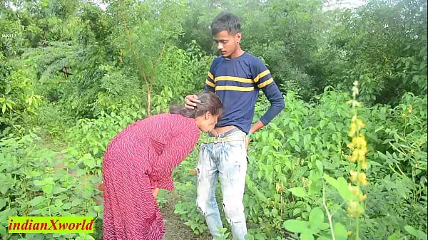 Dating sex in jungle with cute girlfriend! Desi love sex