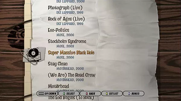 Guitar Hero 3 DLC – “Super Massive Black Hole”
