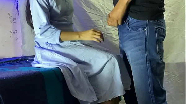 Young  pussy fucking rajasthani girl with big cock